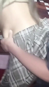 I Raise My Classmate's Skirt to Fuck and Come Inside Her