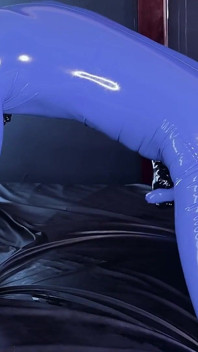 Rubber Sheath Teasing