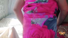 Kitty_Cross: Sexy blonďatá bbw milf mladý vysokoškolák vypadá jako sexy žena uprostřed...