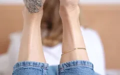 Le mie gambe in dettaglio