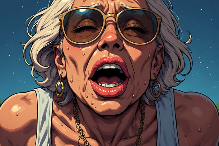 AI Porn: Sensual Expressions Granny Art