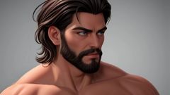 Erotic Man: Người đàn ông 3D Cgi đẹp trai không có thực