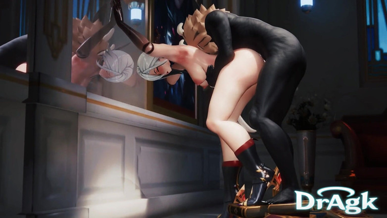 DrAgk: Arlecchino की हिलिसुर्ल द्वारा गांड और चेहरे की चुदाई - genshin प्रभाव 3डी एनीमेशन अंतरजातीय सेक्स