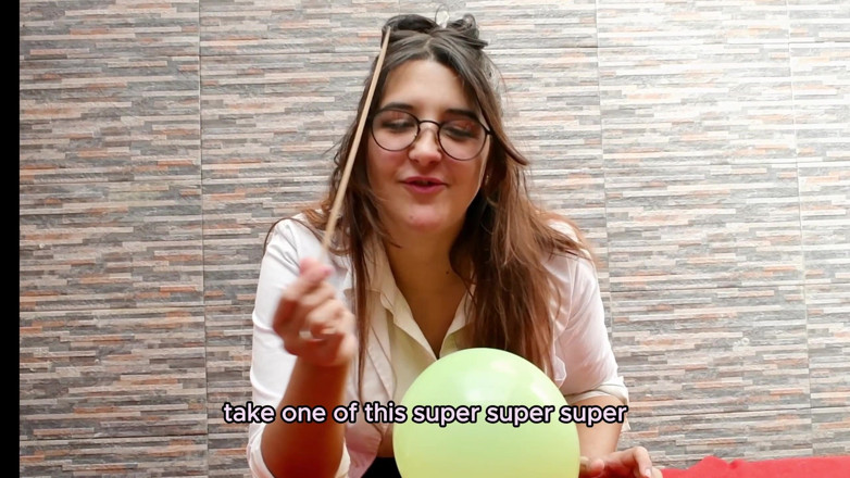 melu_world: Mad Scientific Make Pop Experiments with Balloons - Bunny Looner