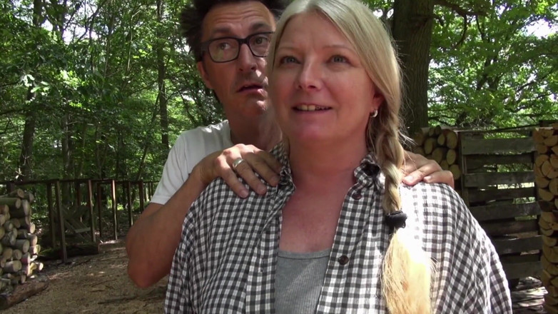 FUCK PARTY XXX and VINTAGE PARTY: Curvy blonde likes outdoor fuck with the guy she just...