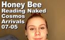 Cosmos naked readers: Honey Bee Reading Sosiri Cosmos goală