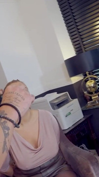 Beth Tied up and Gagged Tape Bondage and in BDSM Completely Weak