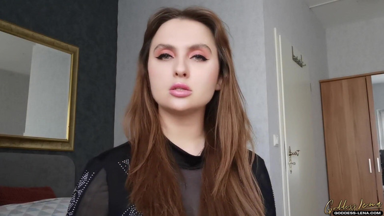 Goddess Lena: Cuckold cum eater
