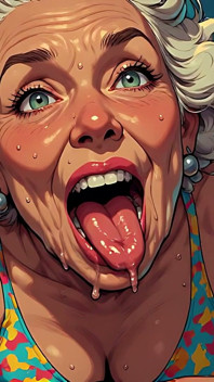 Mature Women Open Wide