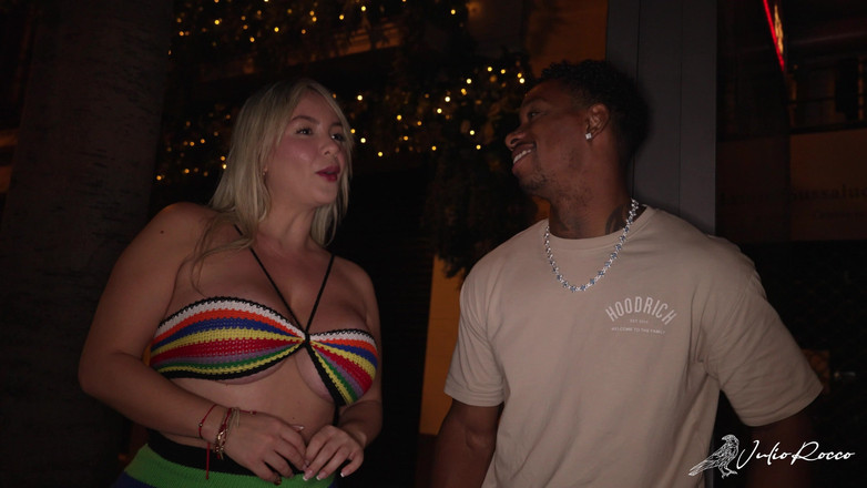 Julio Rocco: Venezuelanka Tatiana Alvarezová hledá na ulici BBC