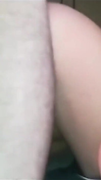 Creampie a zadek