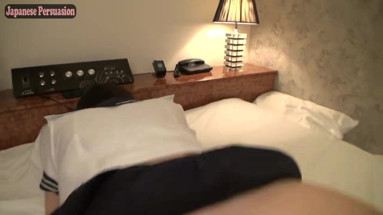 THAT'S WHAT SHE SAID: Tall Black Haired Basketball Beauty - Slender 170cm Uniform Girl Homemade Sex...