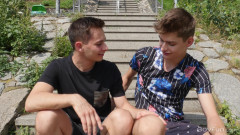 Boyfun: Teen goes cruising for a tight hole to fill with...