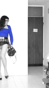 Blue Boy Crossdressser