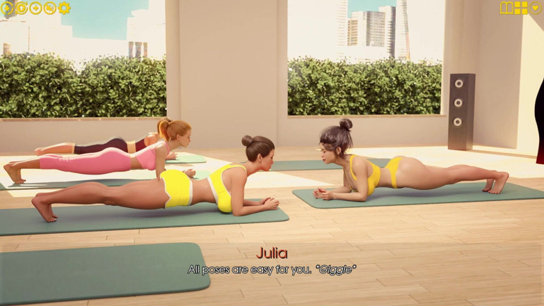 3D Cartoon Porn: Mein vergnügen 10: Julian beobachtet, wie Julia muschi fingert, stöhnt mit...