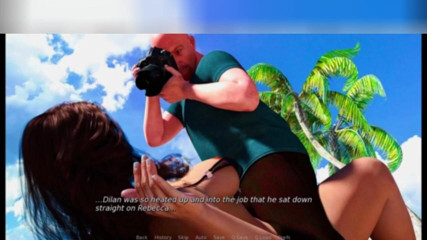 3DXXXTEEN2 Cartoon: Rebecca chasse une bite à la plage. Porno 3D, dessin animé