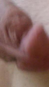 (no Masturbating) Transwoman Playing with My Pre-op Clit