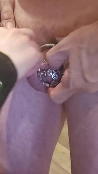 Step-sister Ruby'schastity Exam Bolt Torment & Wand Overload