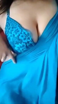 Sexy Girl Playing with Her Boobies