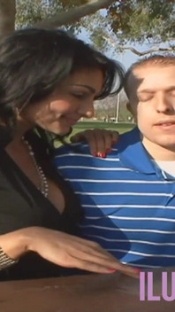 Babe with big tits cucks her lanky boyfriend