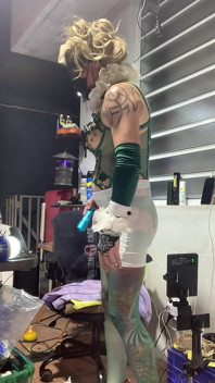 La Transexual Natural Cintia Se Masturba Con Un Consolador Anal Dt956