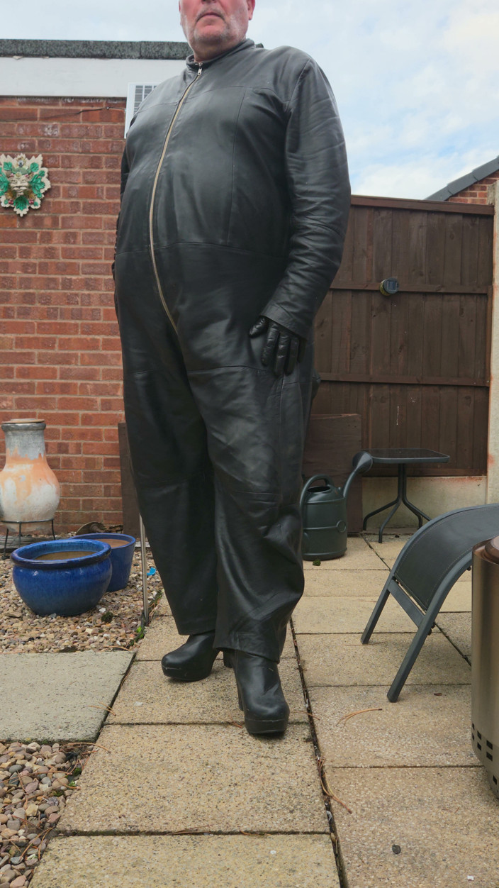 Leatherman63: Läder Jumpsuit