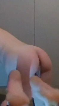 Showing off My Hungry Bootycheeks and Lickable Toes & Soles