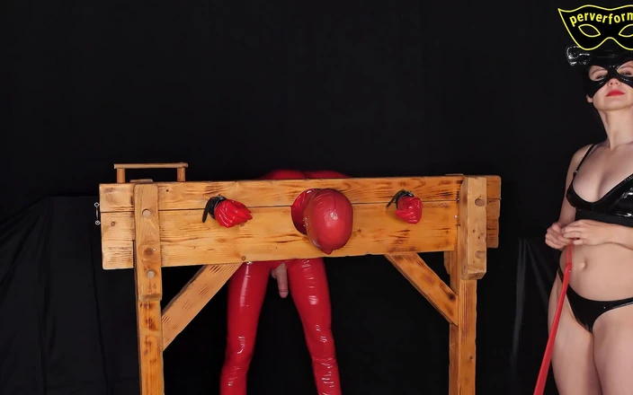 perverformer: Whipped by His Mistress in the Pillory