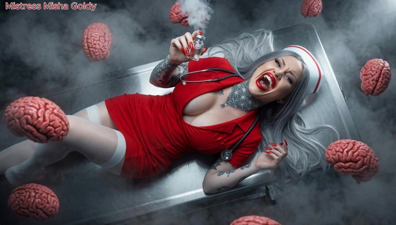 Goddess Misha Goldy: Zgłup się ... Zgłodniaj koguta