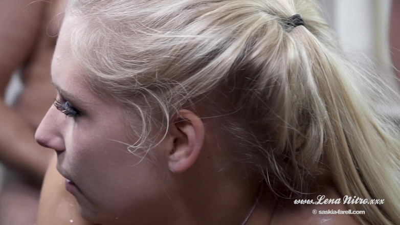 Lena Nitro: Fabelhafte blonde schönheit mag es, von großen schwanz gepflügt zu...