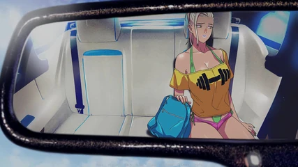 Dirty GamesXxX: Hal Ehwal Pemandu: Si blondie seksi cergas panas mengambil tunggangan...
