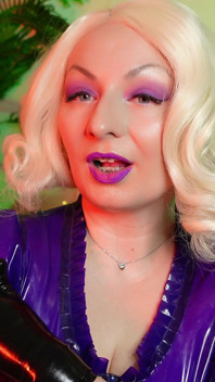 Ripped latex rubber gloves video