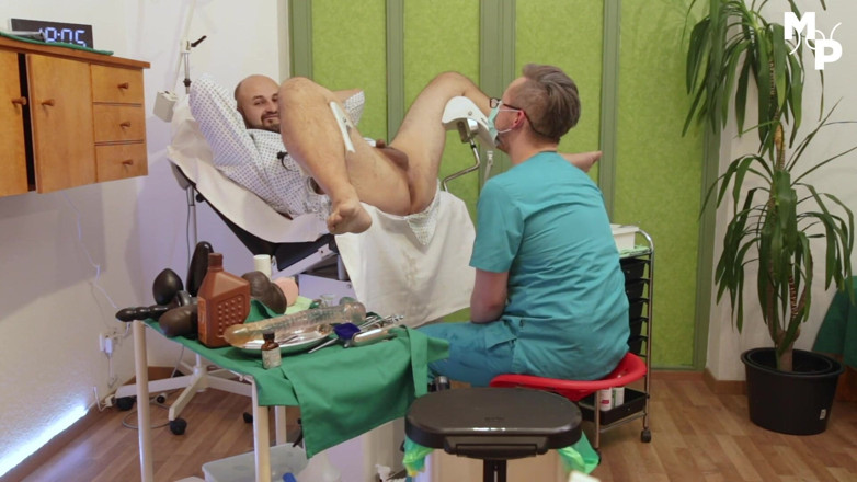 Marcus Pollack Gay: Esame del culo profondo con il Dr. WoB e il...
