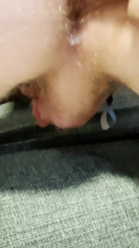 My Hairy Pink Hole Gets Pounded Hard While I Goon Out Verbally
