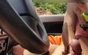 Tony Caceres flash: MILF gibt mir einen handjob im auto