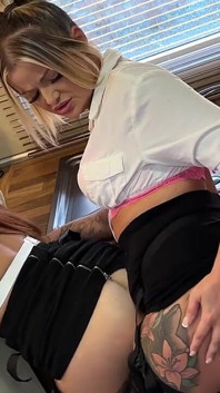 Trio anal au bureau, hardcore