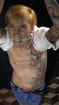 Nicky Tied up and Tickle