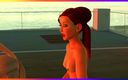 3D Cartoon Porn: 3D анимационные секс-видео - лесбийский секс в тройничке