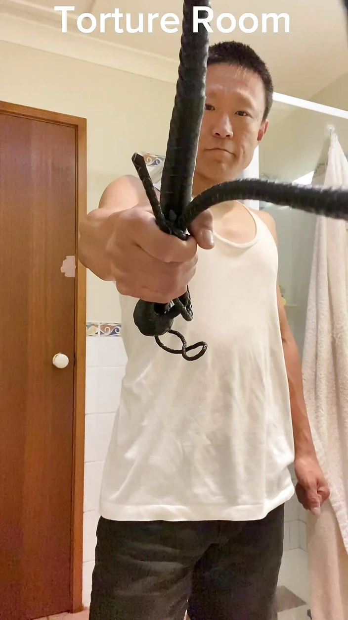 Pink Whip: A Slave Is Sentenced to Go to the Distress Room.