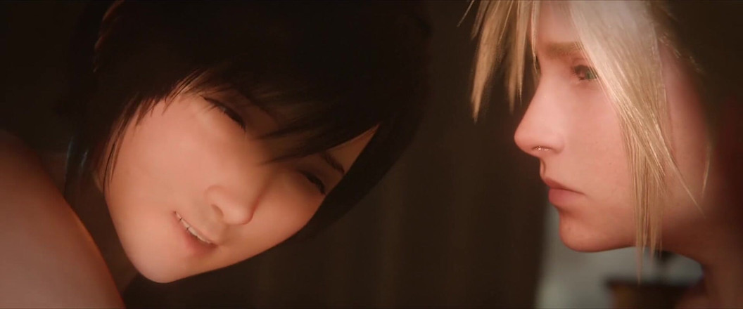 PixelAftDark: Yuffie x Cloud - anale in spiaggia casa