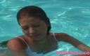 Little Bree: Little Bree Swimming and Showering Outdoors