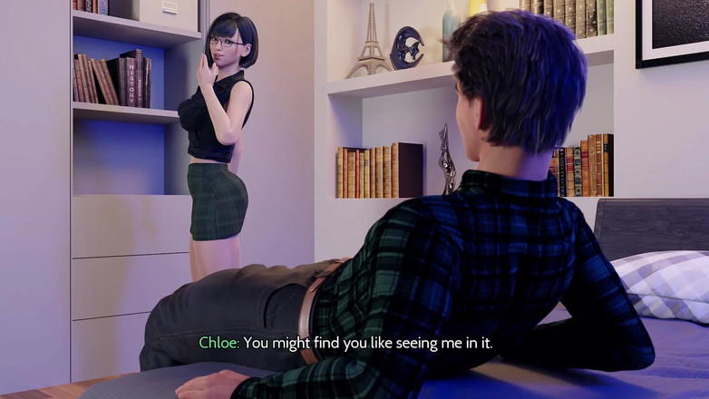 Hot sex game: Подруга сосет член и трах киски, геймплей