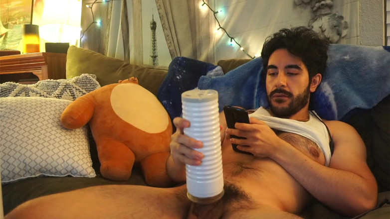 Geraldo_Rivera: Не до оргазма с моим Lovense Max 2 + кримпай