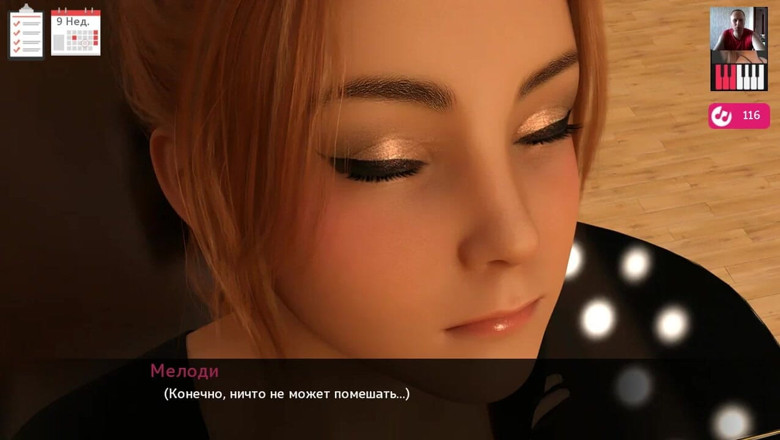 3DXXXTEEN2 Cartoon: Sex with a cute girlfriend on the piano - 3D porn - cartoon...