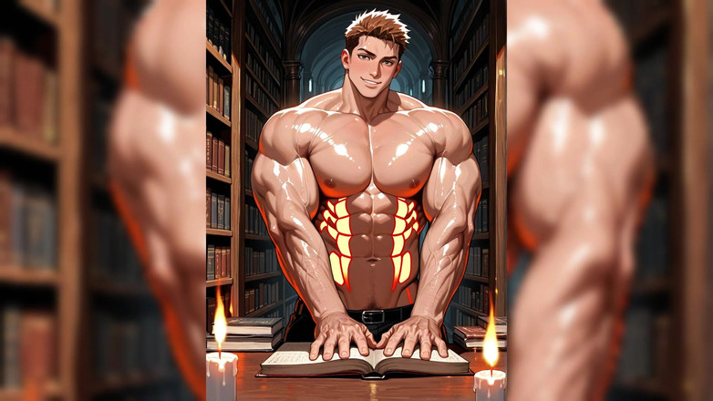 Erotic Man: Prezentace svalových hunks ai bez chlupů