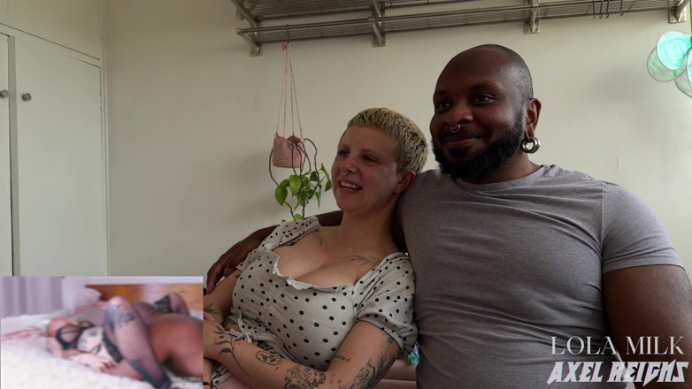 AxelReigns: Watching Our Porn Part 3 - Milk X Axel Reigns