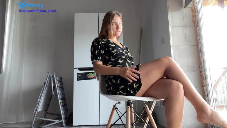 Stacy_via: 정원사 유혹. 자위하고 시오후키. 그는 나를 바로 바라보고 있어!