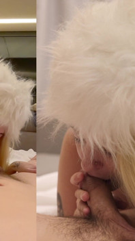 Snow bunny ignites musim dingin yang penuh gairah