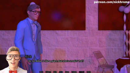 Visual Novels: Sexbot 75 - büyük seks robotu inekle açık havada sikişiyor