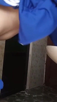 大学のトイレのクイックで録音する